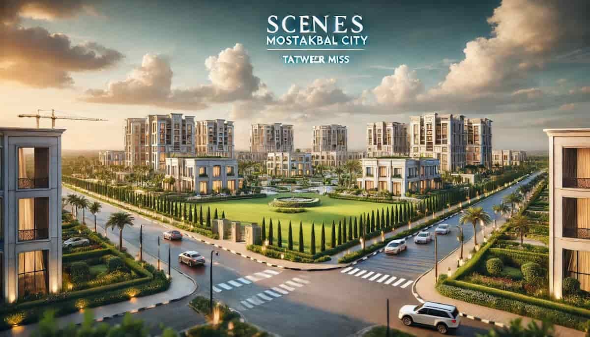 Compound Scenes Mostakbal City by Tatweer Misr 2026