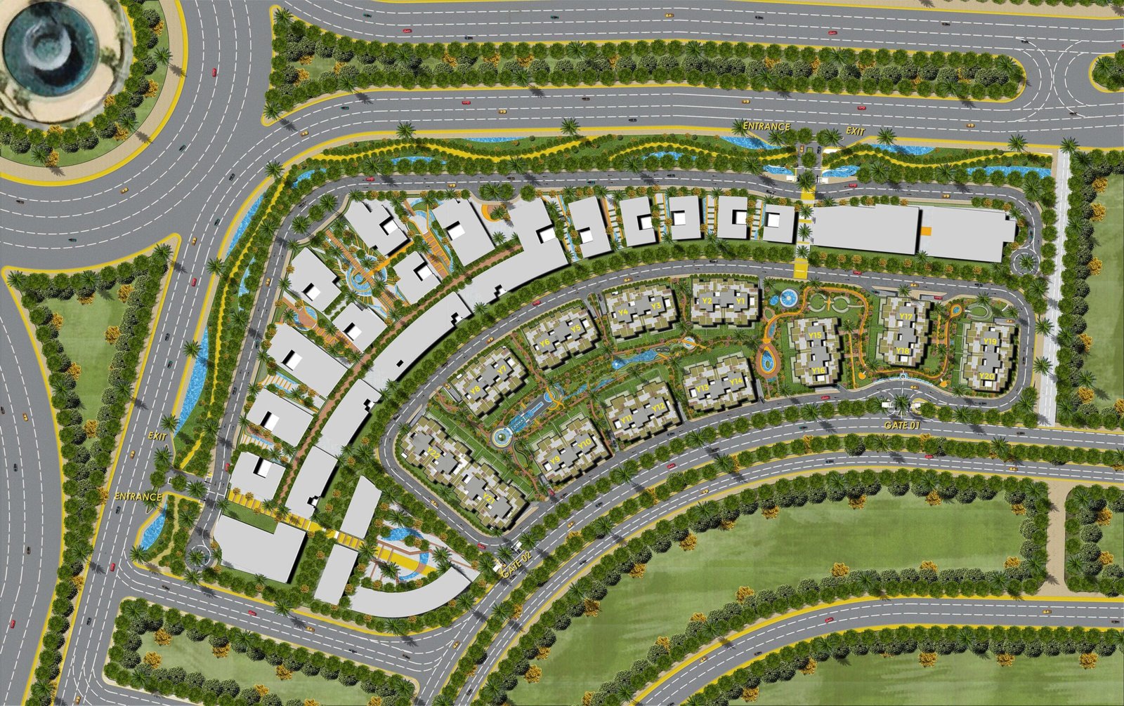Yellow Residence New Cairo 2026 | Luxury Living in New Cairo