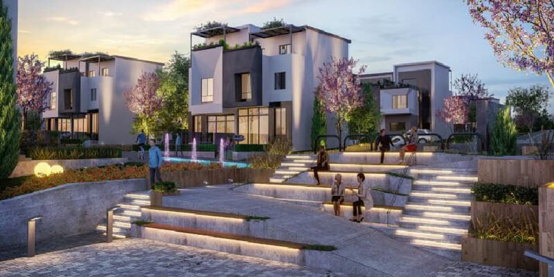 التصميم المعماري ومساحة كمبوند ايست شاير التجمع الخامس
